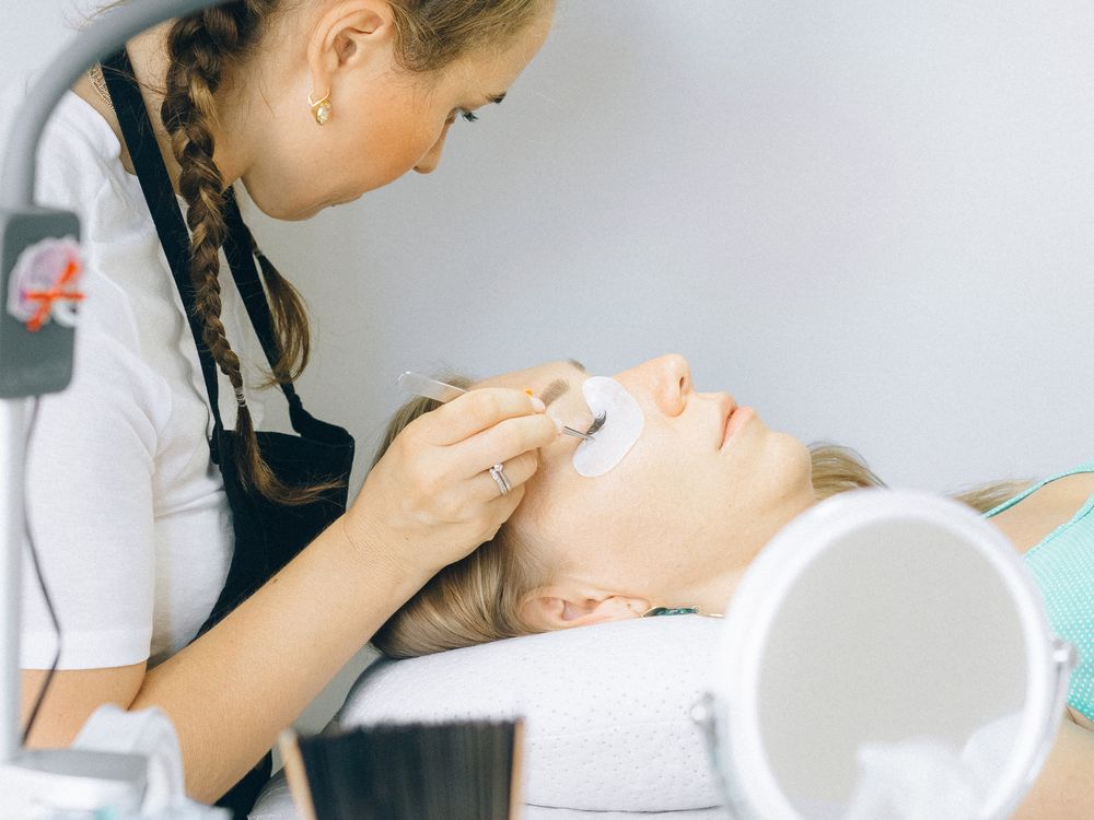 Lash Lifting uygulaması